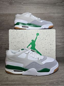 Nike Air Jordan 4 RM Sneakers White / Pine Green / Grey FQ7939-103 SEE DESCRIPTION FOR SIZES AVAILABLE