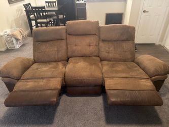 Sofa and recliner