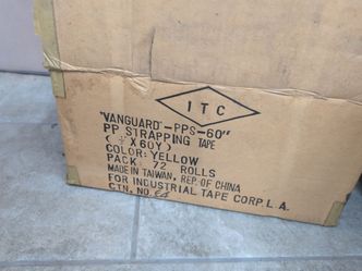Strapping tape - 72ish rolls