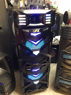 Equipo recargable con dos bocinas 10" ENVIOS GRATIS// Portable Bluetooth Speaker with two 10" woofer