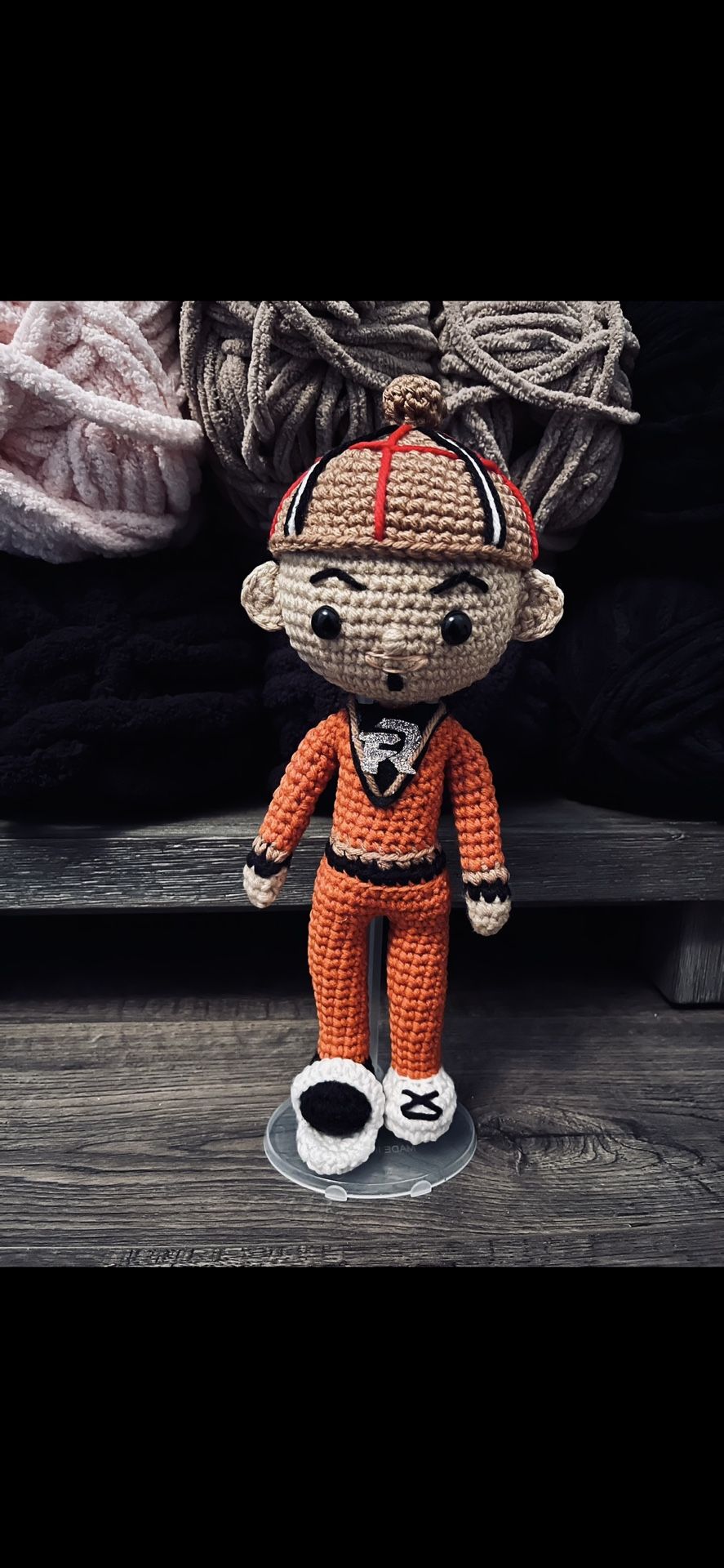 Fuerza Regida Crochet Doll