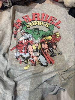 Marvel crew neck