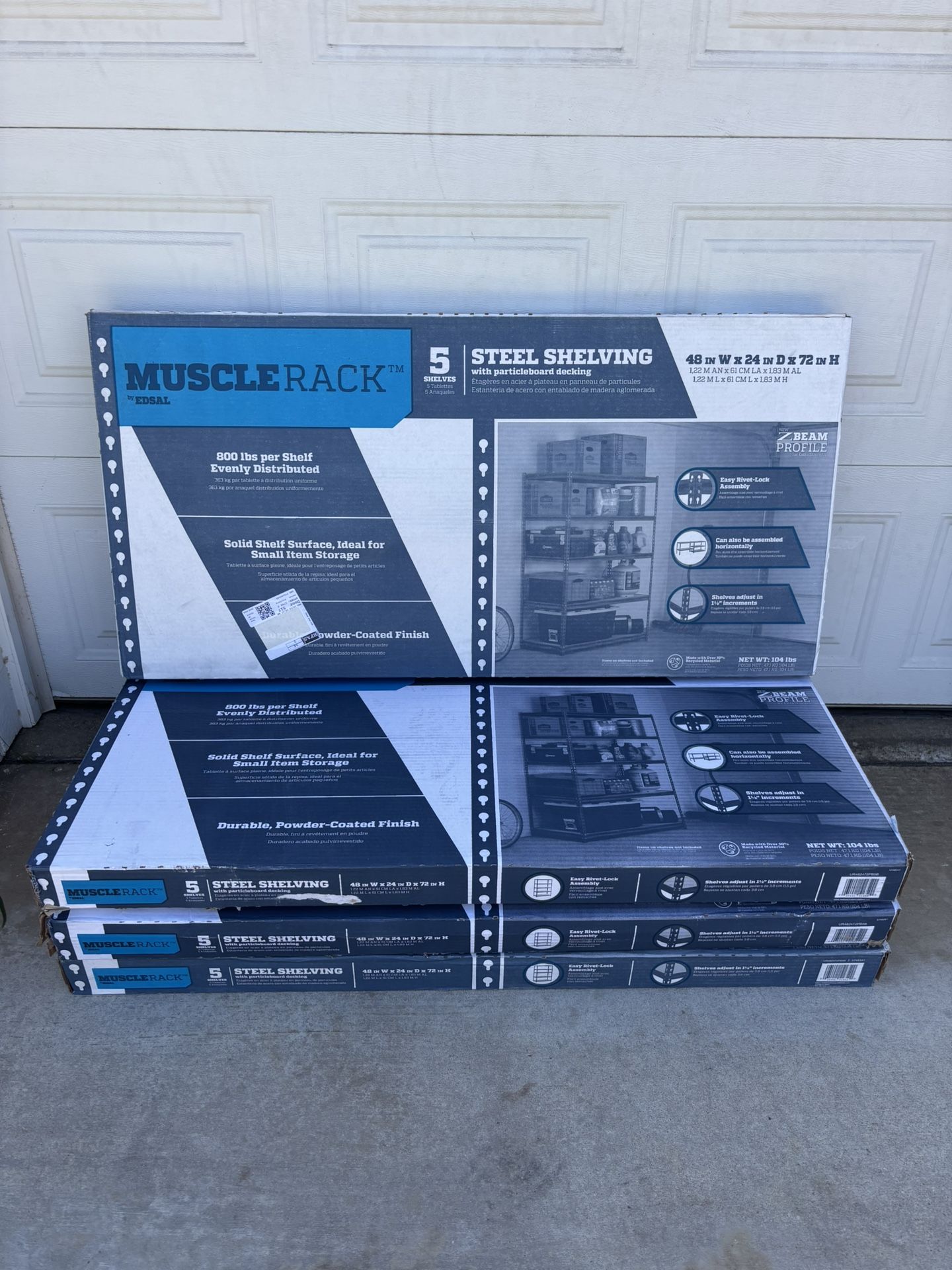 BRAND NEW “HEAVY DUTY” 5-TIER SHELF STORAGE UNIT