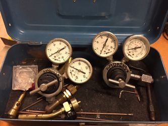 Mini Cutting Torch set up