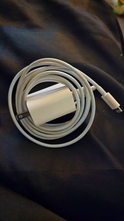 Apple 20W USB-C Power Adapter and Charging Cable