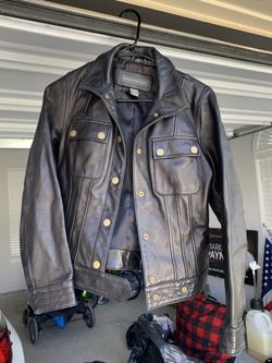 Banana Republic size small leather jacket