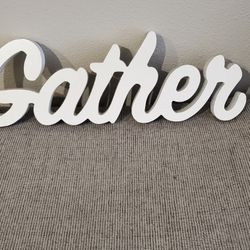 Wood Sign