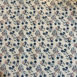 Lots Of Disney Fabric For Sale -Minnie Fleece $15
