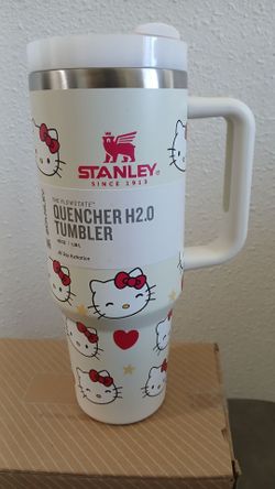 Hellokitty Stanleys tumbler h2.0 cold and hot beverages NEW