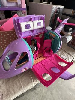 Barbie Airplane And Pilot Doll 