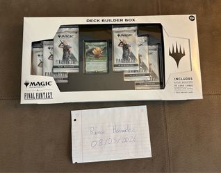 Magic The Gathering Final Fantasy Deck Builder Box