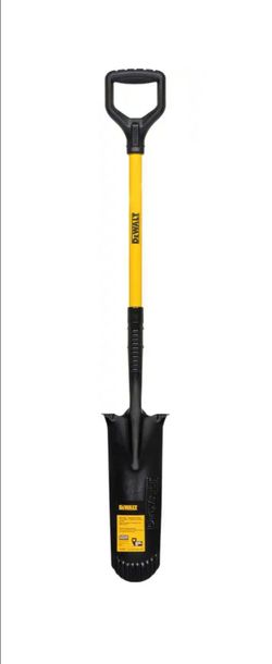 32 in. DeWalt Fiberglass Handle Drain Spade