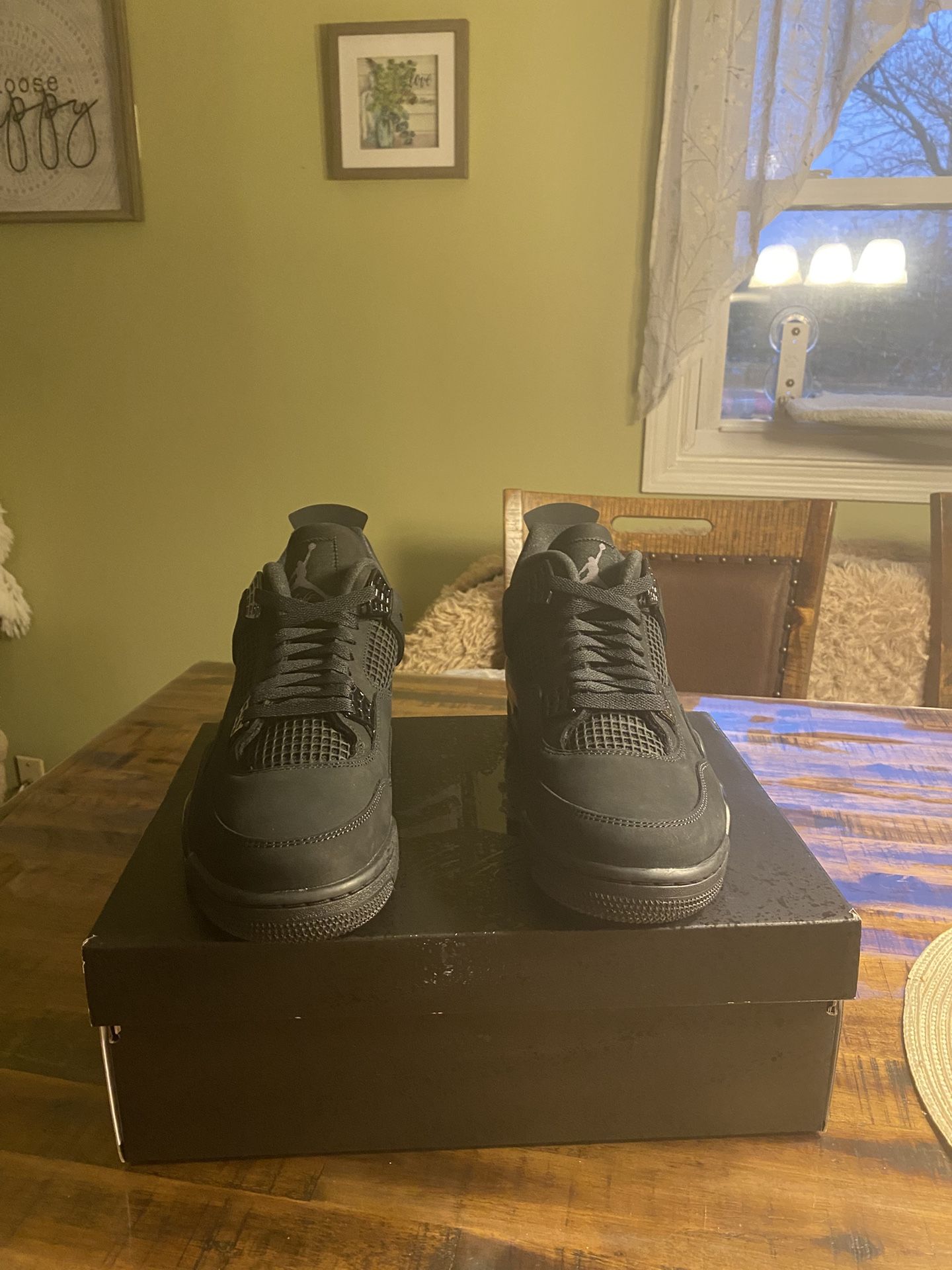 AIR JORDAN 4 BLACK CAT SIZE 11