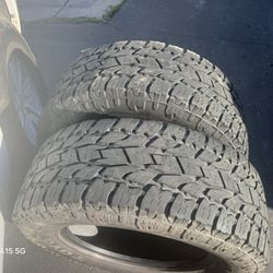 LT285/65R18 Toyo Open Country AT2 Tires 70% Tread (2)