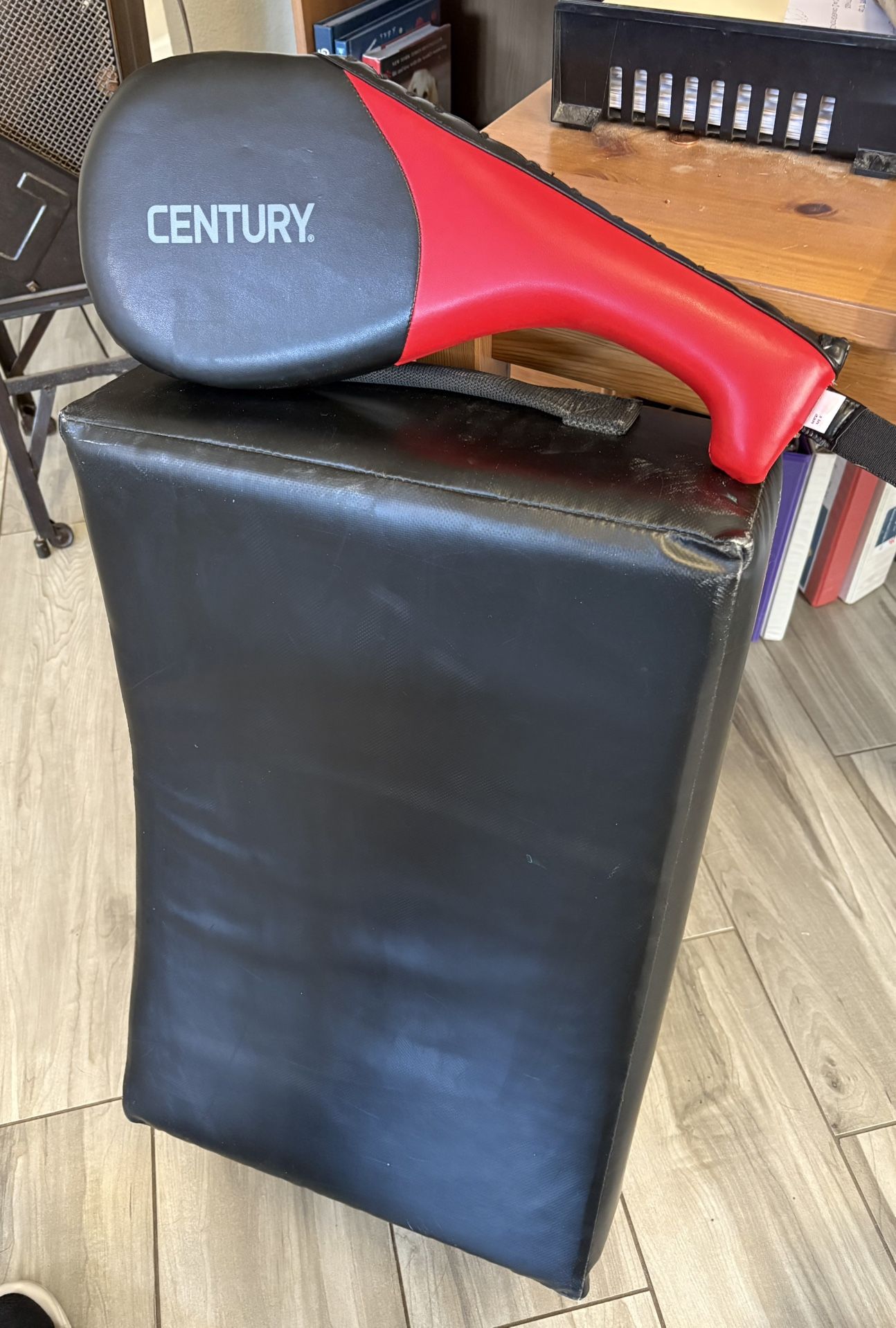 Revgear “Kick Shield” and Century “Kick Drive Double Target