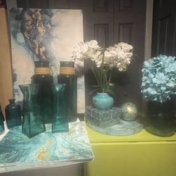 Teal Blue Home Decor 