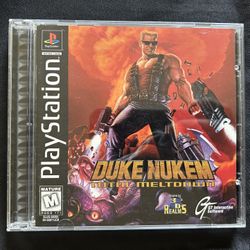 PS1 Game- Duke Nukem 