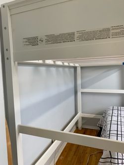 Twin-size bunk bed