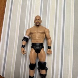 2017 Mattel WWE Wrestling Action Figure Stone Cold Steve Austin Basic 7" Brace 1
