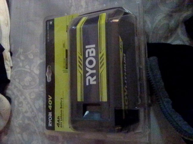 Ryobi Battery 40v Brand New 