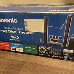 Panasonic 7.1ch Real Surround Blu-ray Disc™ Theater