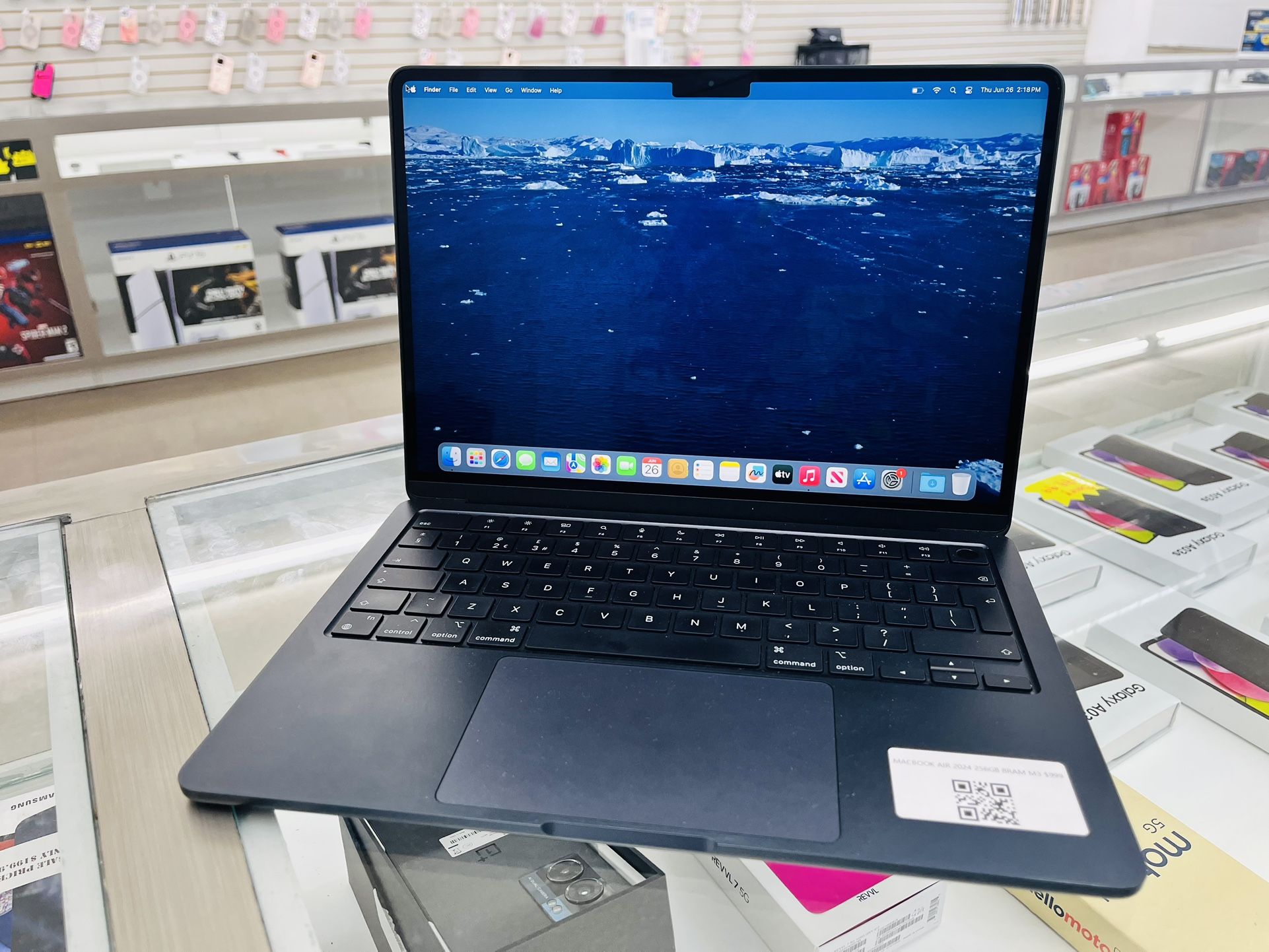 MacBook Air M3 2024 8gb Ram 256gb Ssd 13inch