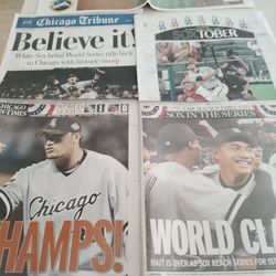 Chicago White Sox and Bears memorabilia