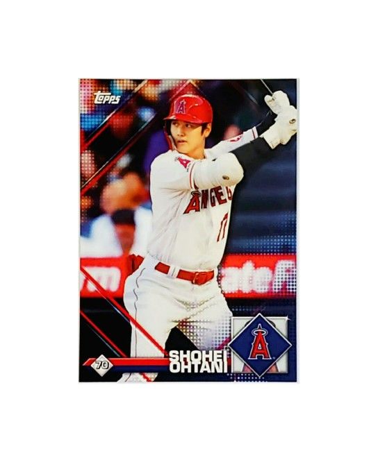 SHOHEI OHTANI STICKER CARD 2020 TOPPS MLB STICKERS #70, ANGELS, MVP, DODGERS