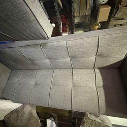 Free stuff. couch, shelf, dog bed