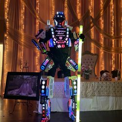 Led Neon Robot