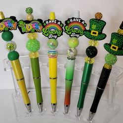 Holiday Beaded Pens
