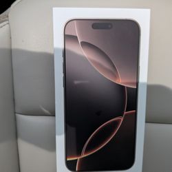 iPhone 16 Pro Max 256 Gigs Unlocked