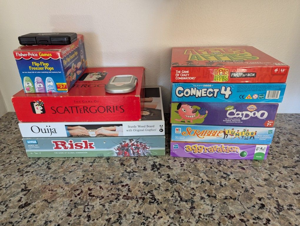 Board Games - $5 Each