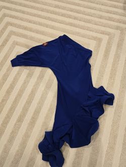 Girls one shoulder ballroom dress size 6