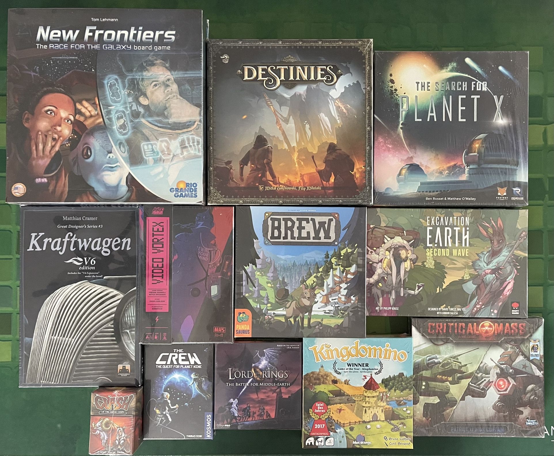 Board Games - New In Shrink Wrap