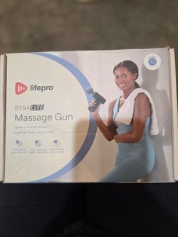 Lifepro DynaLite Massage Gun Black With Box Charger