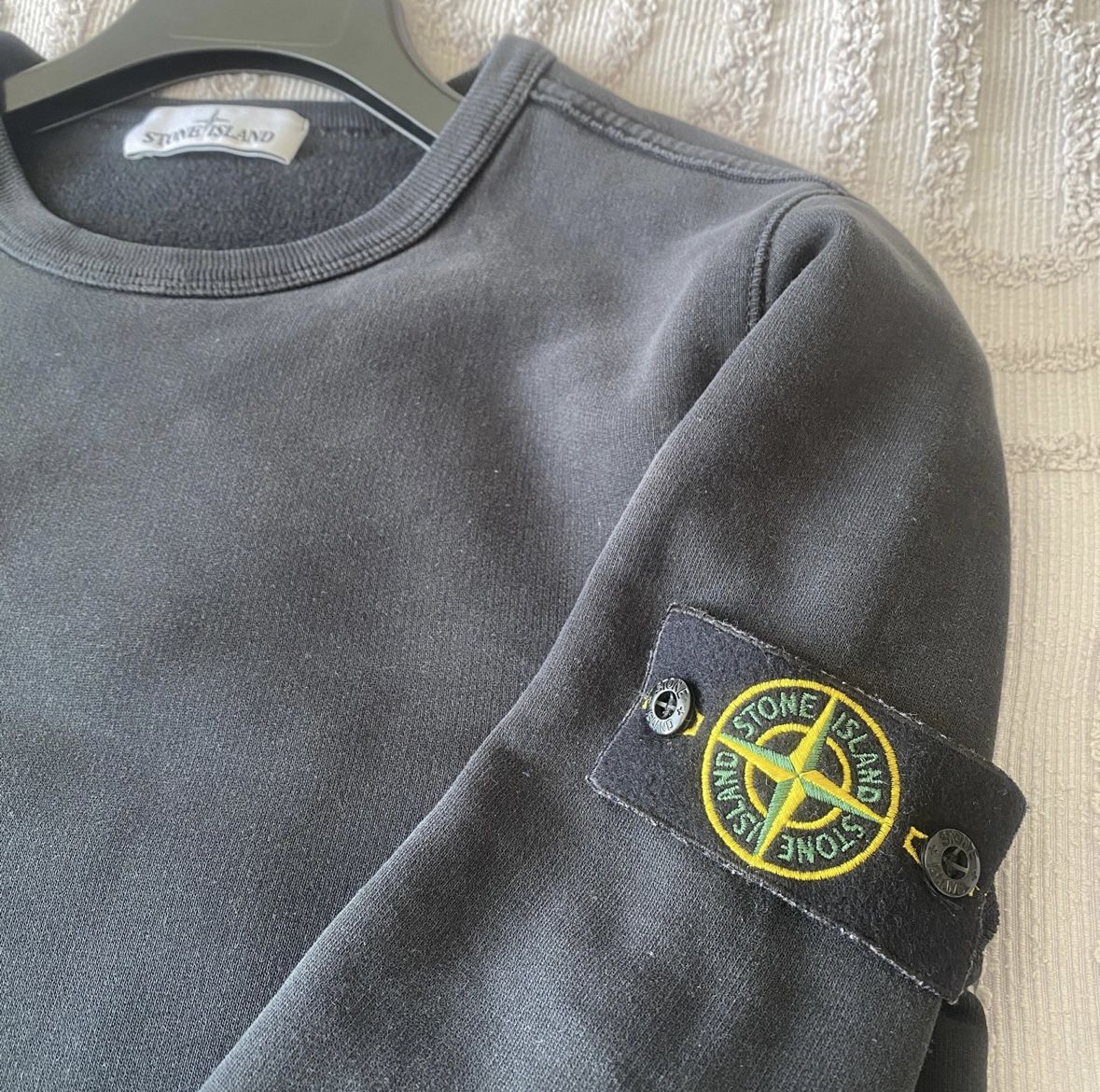 100% Authentic Stone Island Sweatshirt Washed Look Vintage Men’s Size S Small