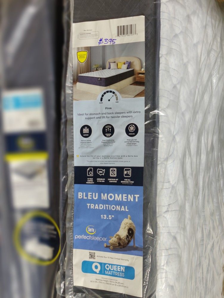 Serta Perfect Sleeper Bleu Moment 13.5" Firm Mattress