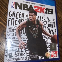 PS4 NBA 2K19 Video Game New and Sealed (other Items Available ) Hablo Español