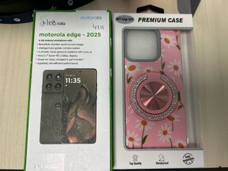 Motorola edge 2025 with case