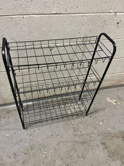 Metal shoe rack