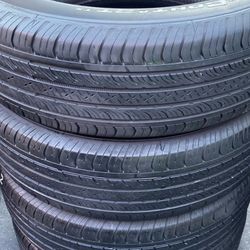 4 Llantas Usadas Continental Procontact 225/65/17 $220 Las 4