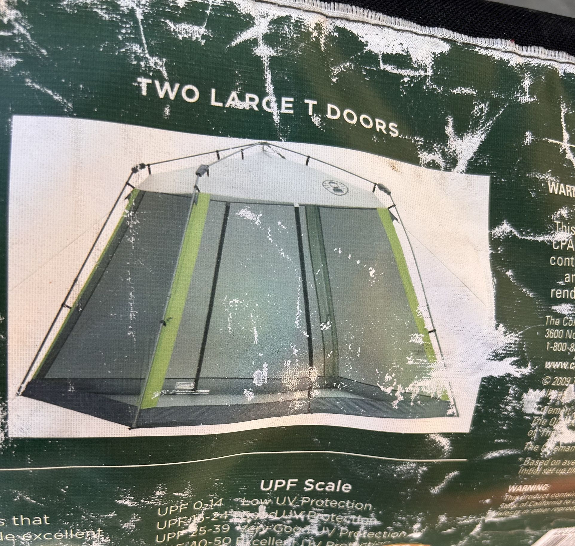 10x10 Coleman Screened Canopy