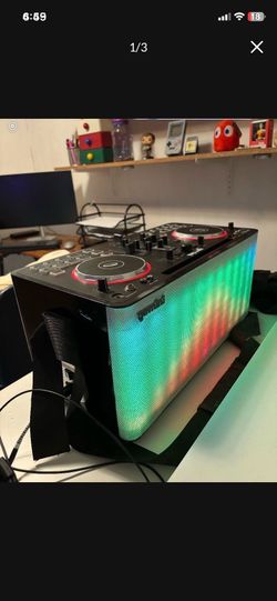 LOW PRICE MOVING- GEMANI $350 + TAX RETAIL PORTABLE DJ SET