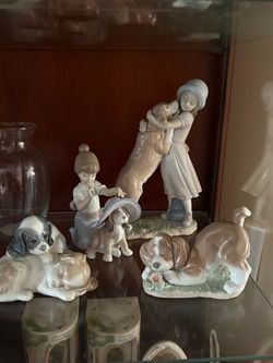 Lladro Figurine (All 4 together)
