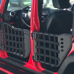 Tubular Doors with Side View Mirror Pair Fit for Jk Jeep Wrangler