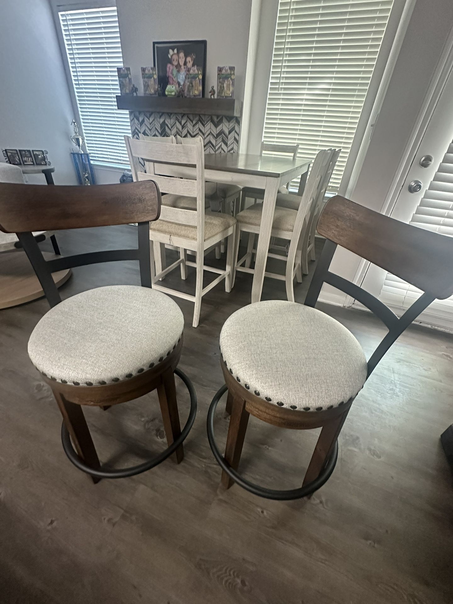 Pair Of New Bar Stools