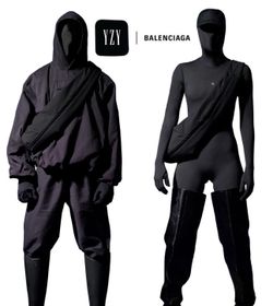 Yeezy Gap Balenciaga Hoodie One Size New