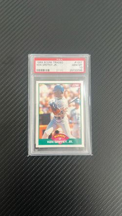 Ken Griffey jr 1989 Score traded psa 10