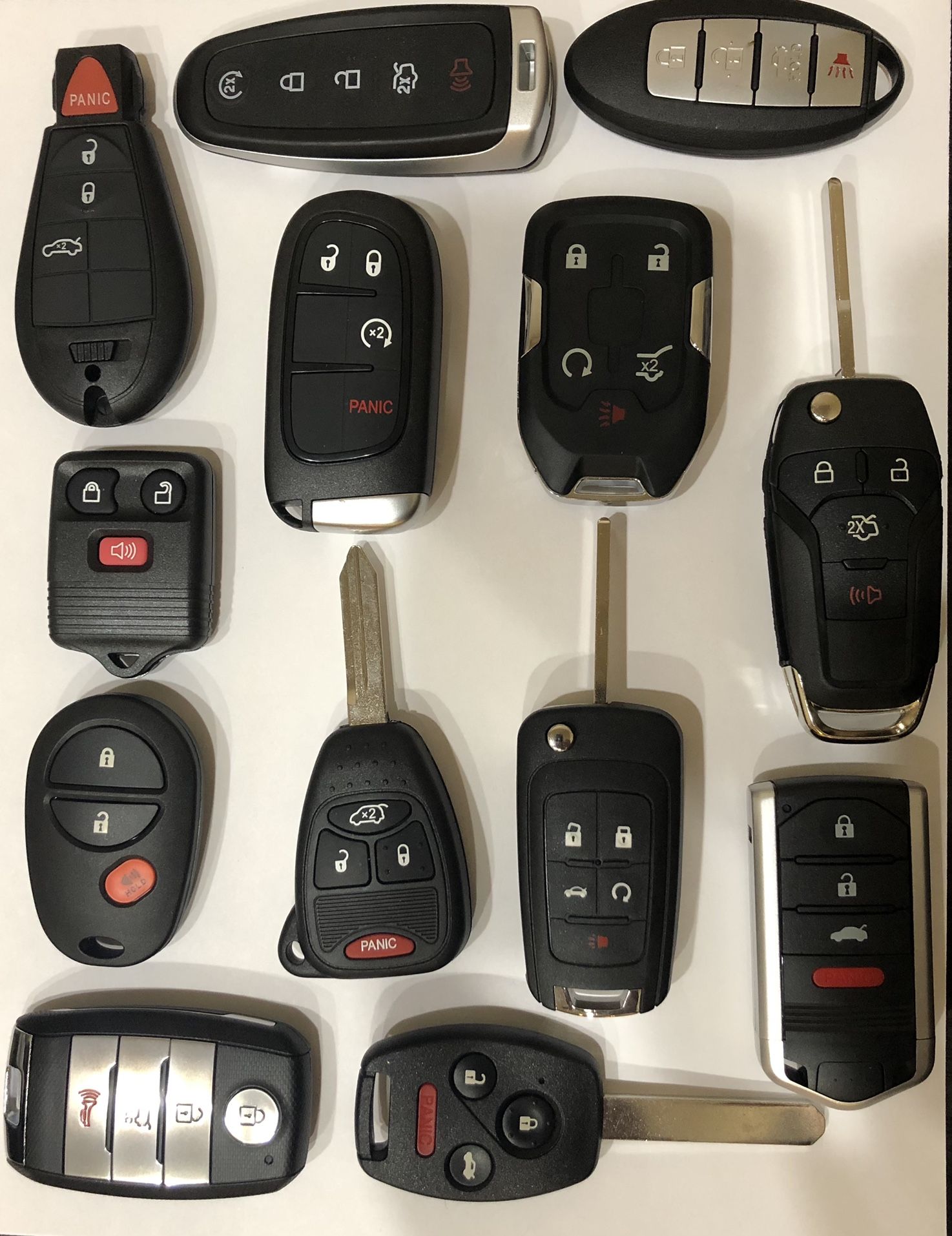 Key Fobs, Car Remotes 